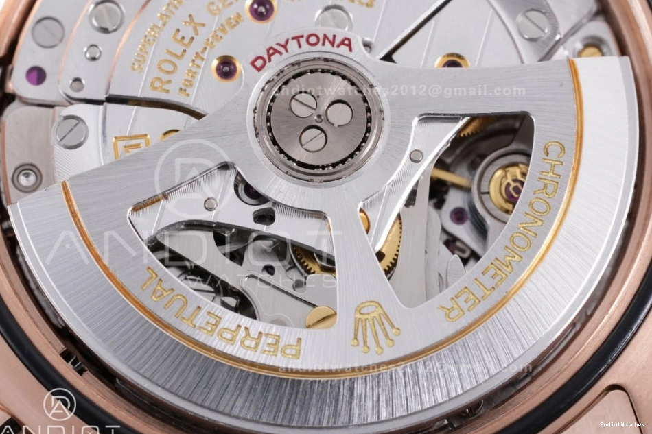 Best Edition Sub-dial VSF 1:1 DD Dial Gain Sophisticated Oyster RG Black Weight Bracelet On 786 Daytona 126505 1226